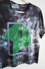 Load image into Gallery viewer, Short Sleeve Bamboo Crop Tee - Witchy Begonia