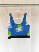 Load image into Gallery viewer, Handmade Bra Top - Blue Birch