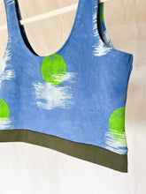 Load image into Gallery viewer, Handmade Bra Top - Blue Birch