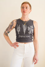 Load image into Gallery viewer, Top Crops Crop Top - Gray Organic Cotton
