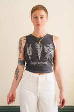 Load image into Gallery viewer, Top Crops Crop Top - Gray Organic Cotton