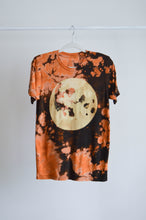 Load image into Gallery viewer, Fire Moon REVAMPED Tie Dyed Bamboo Gender Neutral T-Shirt