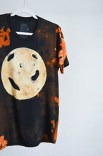 Load image into Gallery viewer, Fire Moon REVAMPED Tie Dyed Bamboo Gender Neutral T-Shirt