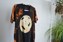 Load image into Gallery viewer, Fire Moon REVAMPED Tie Dyed Bamboo Gender Neutral T-Shirt