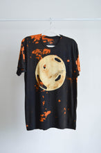 Load image into Gallery viewer, Fire Moon REVAMPED Tie Dyed Bamboo Gender Neutral T-Shirt