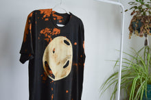 Load image into Gallery viewer, Fire Moon REVAMPED Tie Dyed Bamboo Gender Neutral T-Shirt
