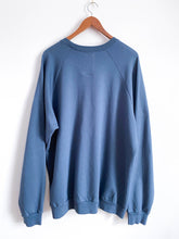 Load image into Gallery viewer, SALE - Landscape Block Print Sweatshirt, Long Sleeve Raglan, Crew Neck