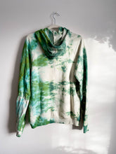 Load image into Gallery viewer, SALE - Organic Cotton Tie Dye Hoodie with Peony Moon Print