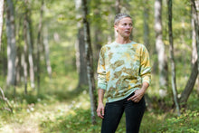 Load image into Gallery viewer, Ice Dyed Organic Cotton Sweatshirt- Goldenrod