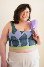 Load image into Gallery viewer, Handmade Bra Top - Begonia Leaf