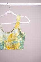 Load image into Gallery viewer, Ice Dyed Handmade Bra Top - Goldenrod

