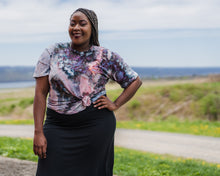 Load image into Gallery viewer, Tie Dyed Bamboo Gender Neutral T-Shirt - New Spring