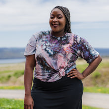 Load image into Gallery viewer, Tie Dyed Bamboo Gender Neutral T-Shirt - New Spring