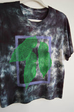 Load image into Gallery viewer, Short Sleeve Bamboo Crop Tee - Witchy Begonia
