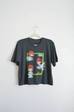 Load image into Gallery viewer, Short Sleeve Bamboo Crop Tee - Neon Birch
