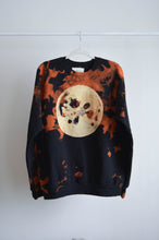 Load image into Gallery viewer, Fire Moon REVAMPED Tie Dyed Sweatshirt, Long Sleeve Raglan, Crew Neck
