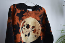 Load image into Gallery viewer, Fire Moon REVAMPED Tie Dyed Sweatshirt, Long Sleeve Raglan, Crew Neck
