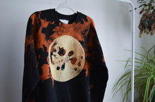 Load image into Gallery viewer, Fire Moon REVAMPED Tie Dyed Sweatshirt, Long Sleeve Raglan, Crew Neck
