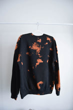 Load image into Gallery viewer, Fire Moon REVAMPED Tie Dyed Sweatshirt, Long Sleeve Raglan, Crew Neck
