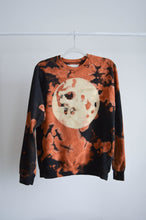 Load image into Gallery viewer, Fire Moon REVAMPED Tie Dyed Sweatshirt, Long Sleeve Raglan, Crew Neck
