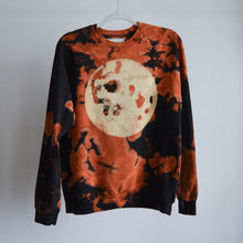 Load image into Gallery viewer, Fire Moon REVAMPED Tie Dyed Sweatshirt, Long Sleeve Raglan, Crew Neck
