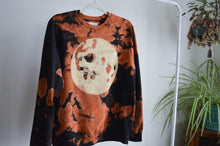 Load image into Gallery viewer, Fire Moon REVAMPED Tie Dyed Sweatshirt, Long Sleeve Raglan, Crew Neck
