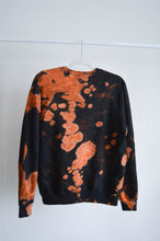 Load image into Gallery viewer, Fire Moon REVAMPED Tie Dyed Sweatshirt, Long Sleeve Raglan, Crew Neck
