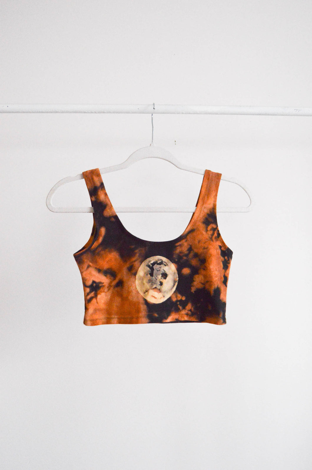 Handmade Bra Top - Fire Moon