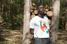 Load image into Gallery viewer, Shapes Block Printed Bamboo Crop Top
