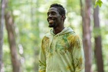 Load image into Gallery viewer, Organic Cotton Tie Dye Hoodie- Goldenrod
