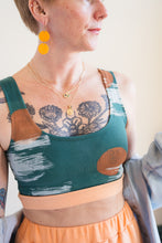 Load image into Gallery viewer, Handmade Bra Top - Forest Birch
