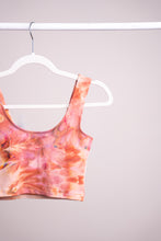 Load image into Gallery viewer, Ice Dyed Handmade Bra Top - Rust
