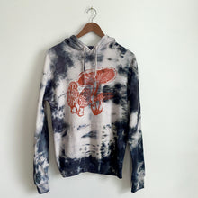 Load image into Gallery viewer, Tie Dyed Hoodie with Mushroom Print - Witchy
