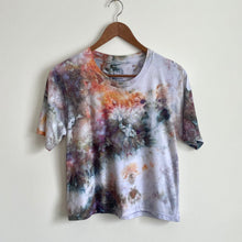Load image into Gallery viewer, Tie Dyed Bamboo Gender Neutral Crop Tee - New Spring
